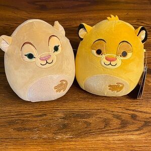 Squishmallows Disney Lion King set